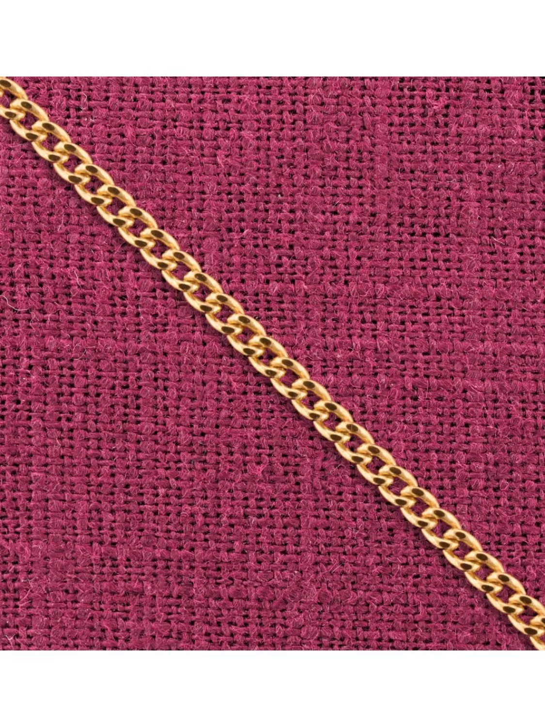 trendor Panzerkette 750 Gold 18 Kt Halskette 1,2 Mm Breit | Herrenschmuck