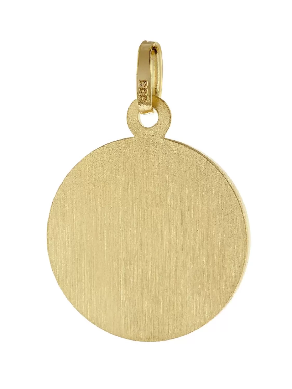 trendor Schutzengel Anhanger O 16 Mm Gold 333 An Goldplattierter Kette | Herrenschmuck