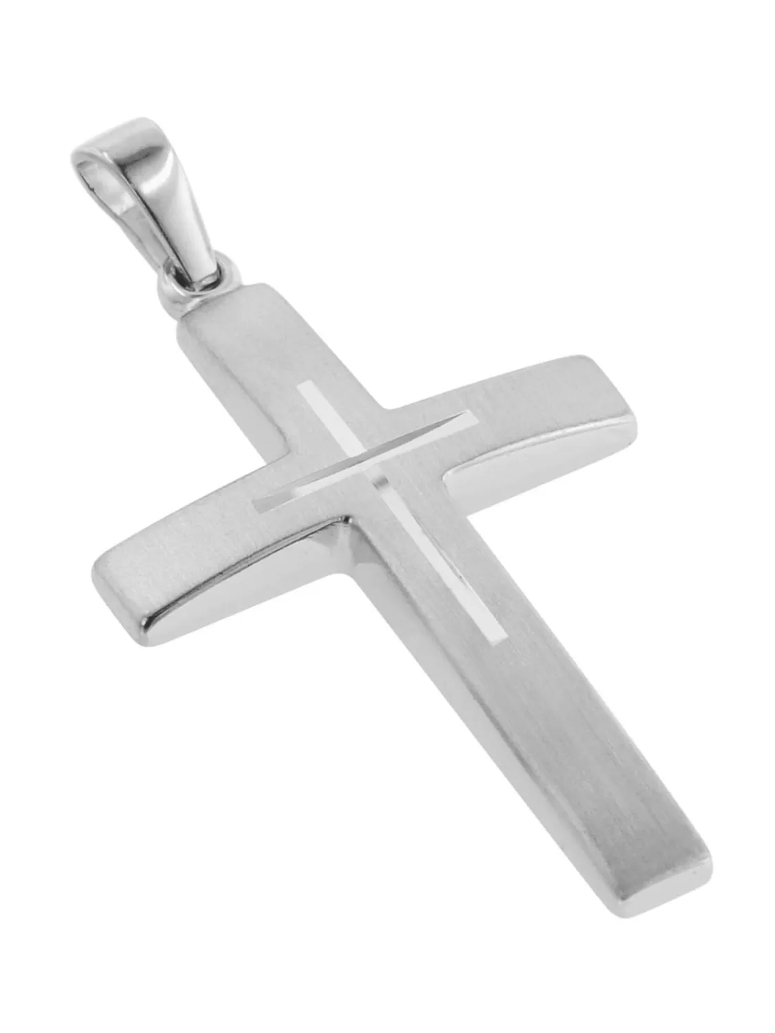 trendor Silber Kreuz Mit Kette Fur Herren 50 Cm | Herrenschmuck