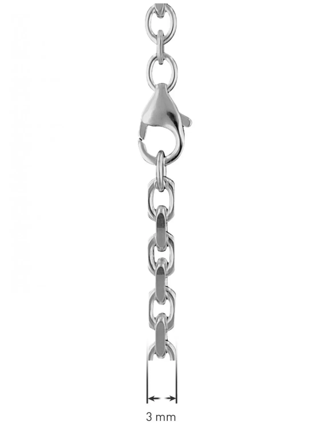 trendor Silberkette Fur Herren 925 Sterlingsilber Ankerkette 3,0 Mm | Herrenschmuck