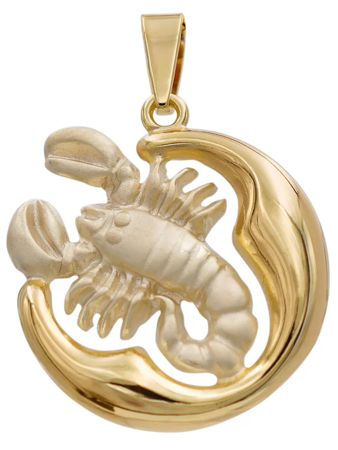 trendor Skorpion Sternzeichen Anhanger Gold 333 (8 Karat) O 21 Mm | Herrenschmuck