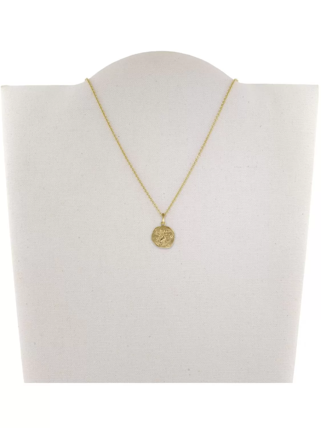 trendor Sternzeichen Fur Kinder Skorpion Gold 333 Anhanger + Kette | Kinderschmuck