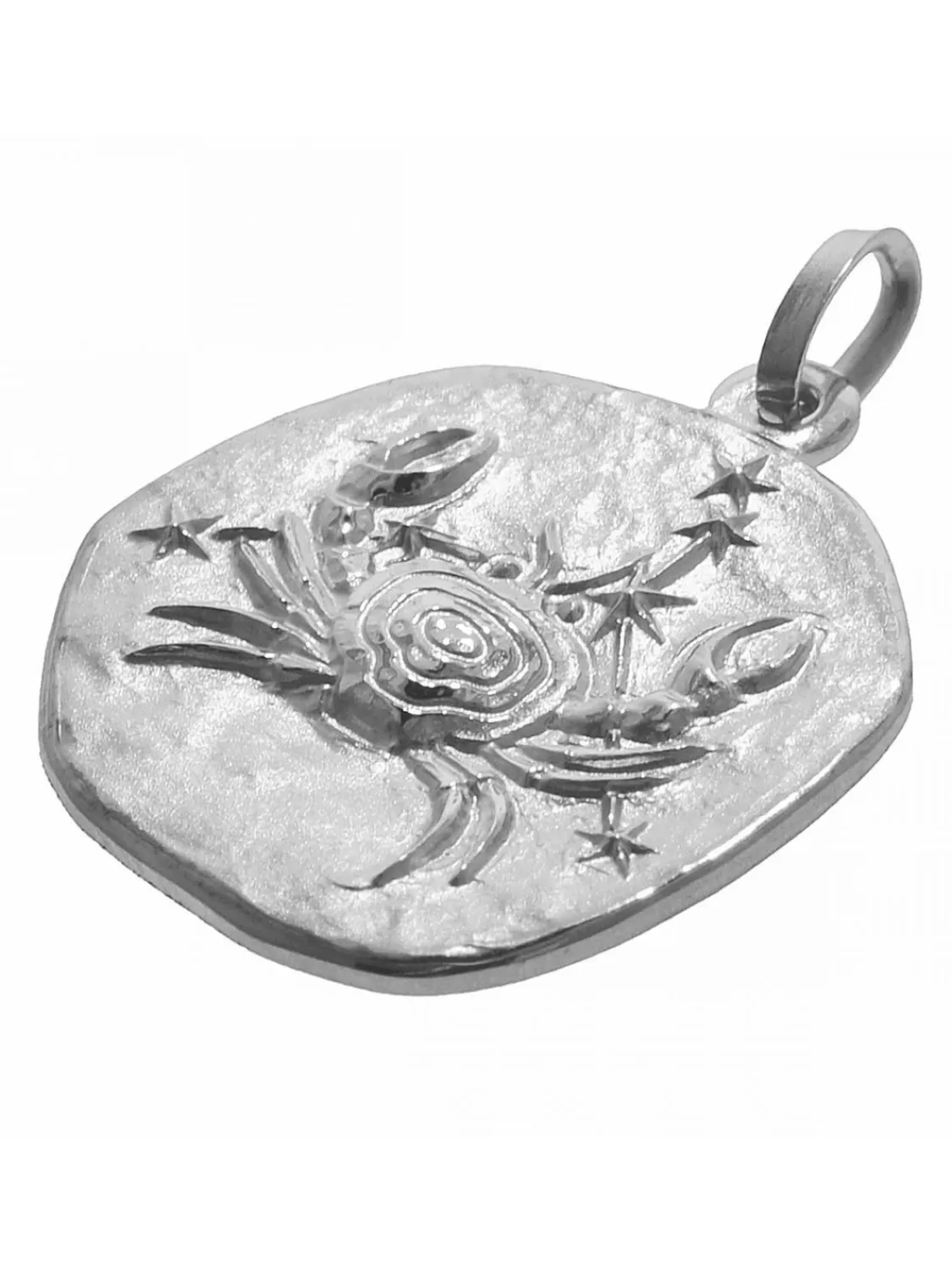 trendor Sternzeichen Krebs O 20 Mm Und Halskette 925 Silber | Herrenschmuck