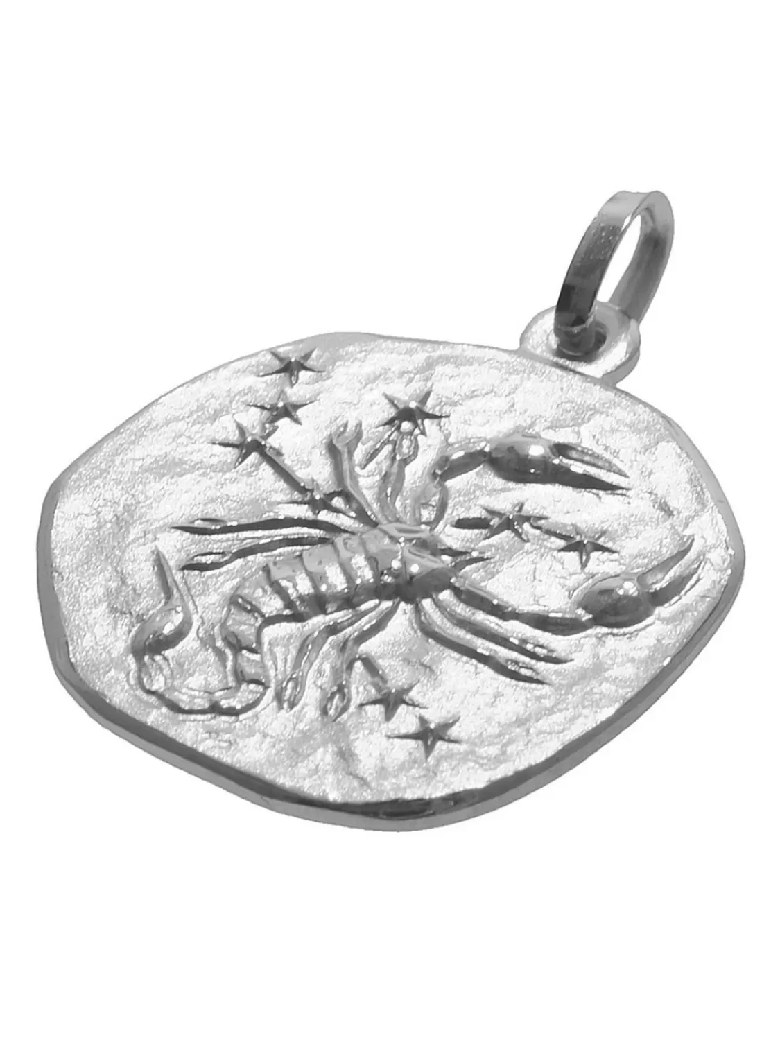 trendor Sternzeichen Skorpion O 20 Mm Und Halskette 925 Silber | Herrenschmuck