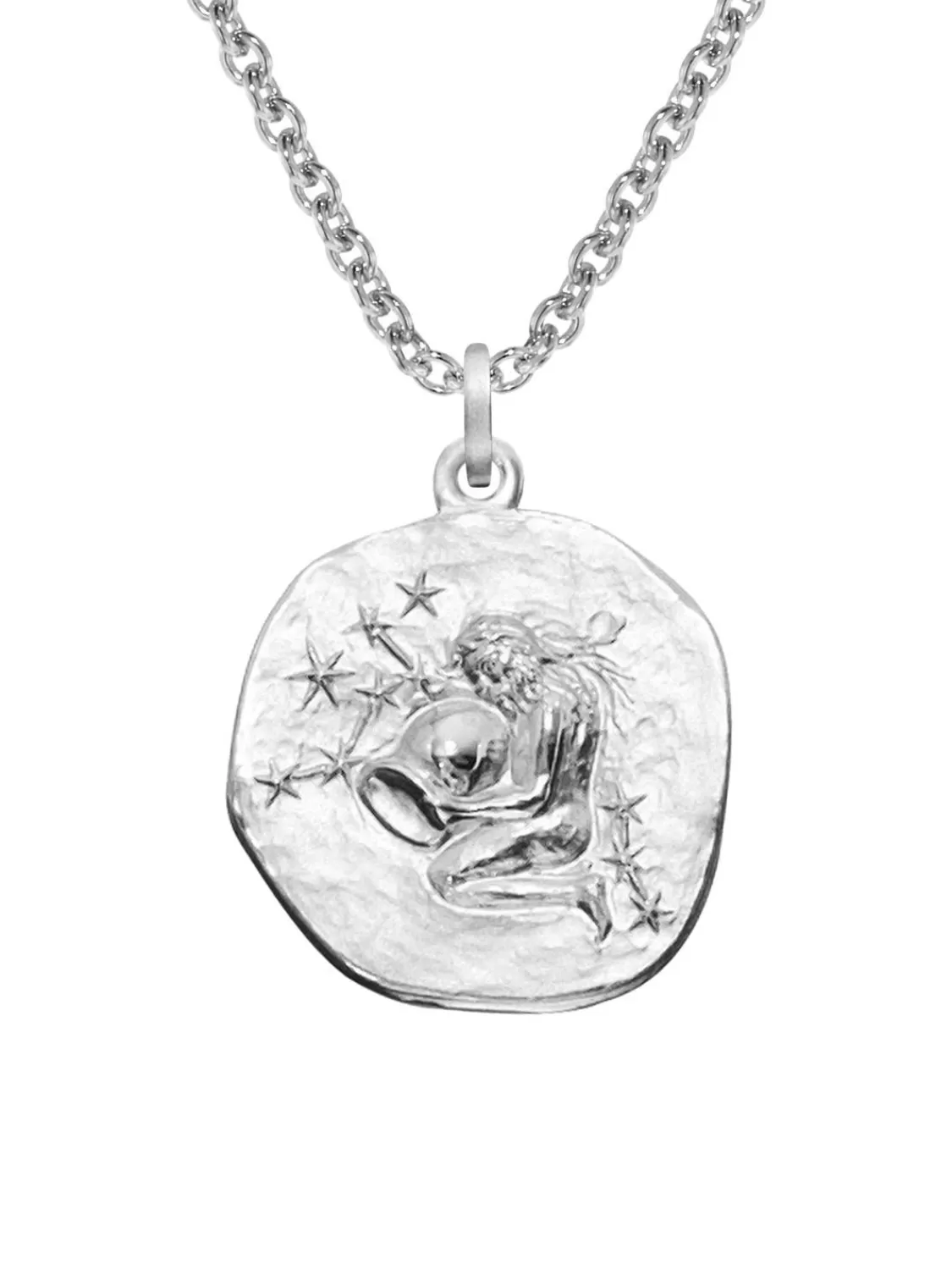 trendor Sternzeichen Wassermann Mit Halskette 925 Silber O 16 Mm | Herrenschmuck
