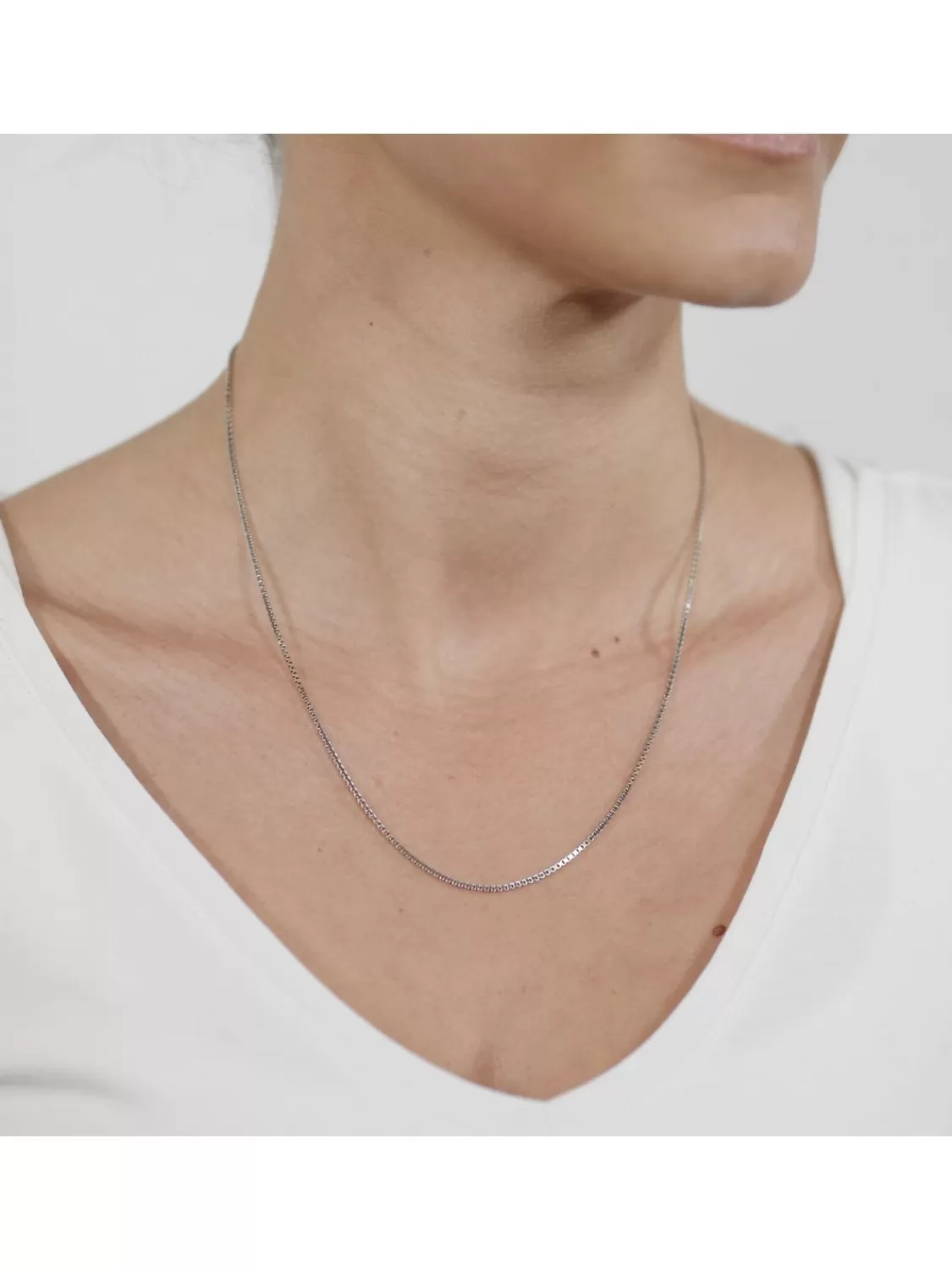 trendor Venezianer Kette Weisgold 585 Collierkette Starke 1,2 Mm | Damenschmuck