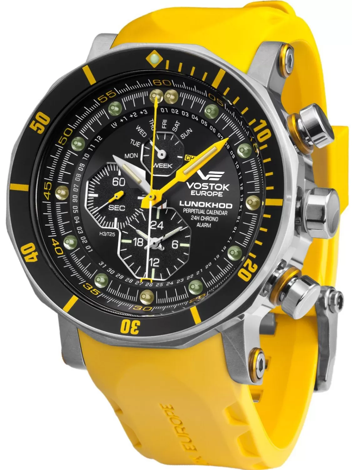 Vostok Europe Herren-Alarm-Chronograph Lunokhod 2 | Herrenuhren