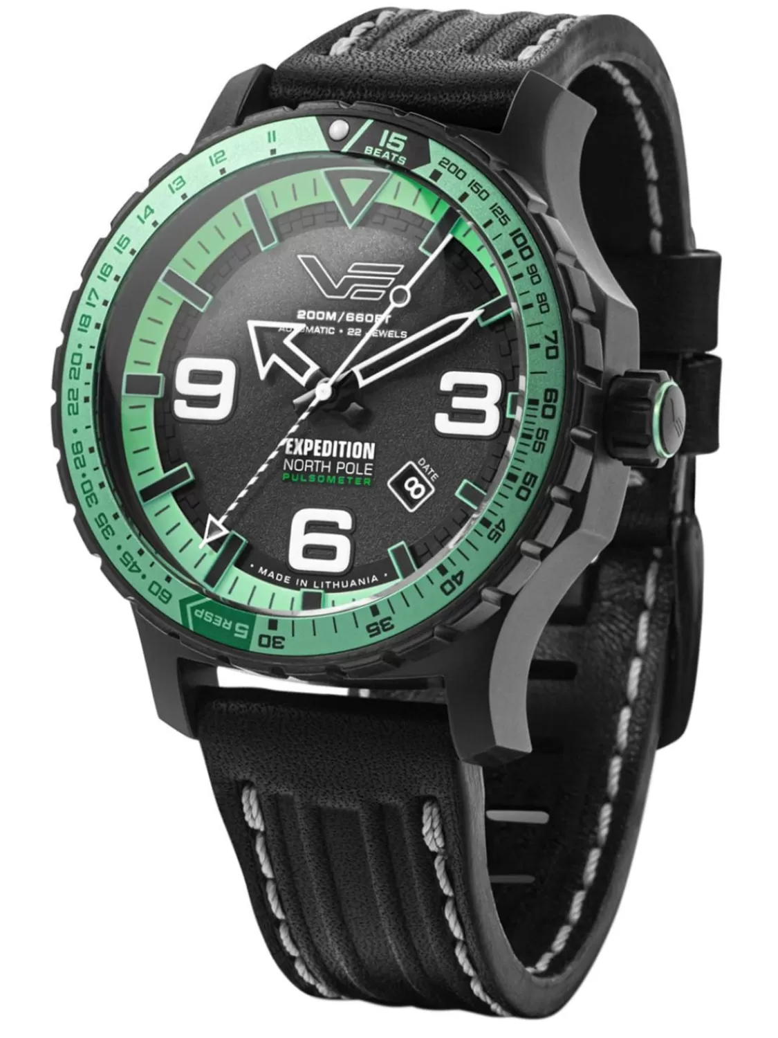 Vostok Europe Herren-Armbanduhr Automatik Polar Night Grun | Herrenuhren