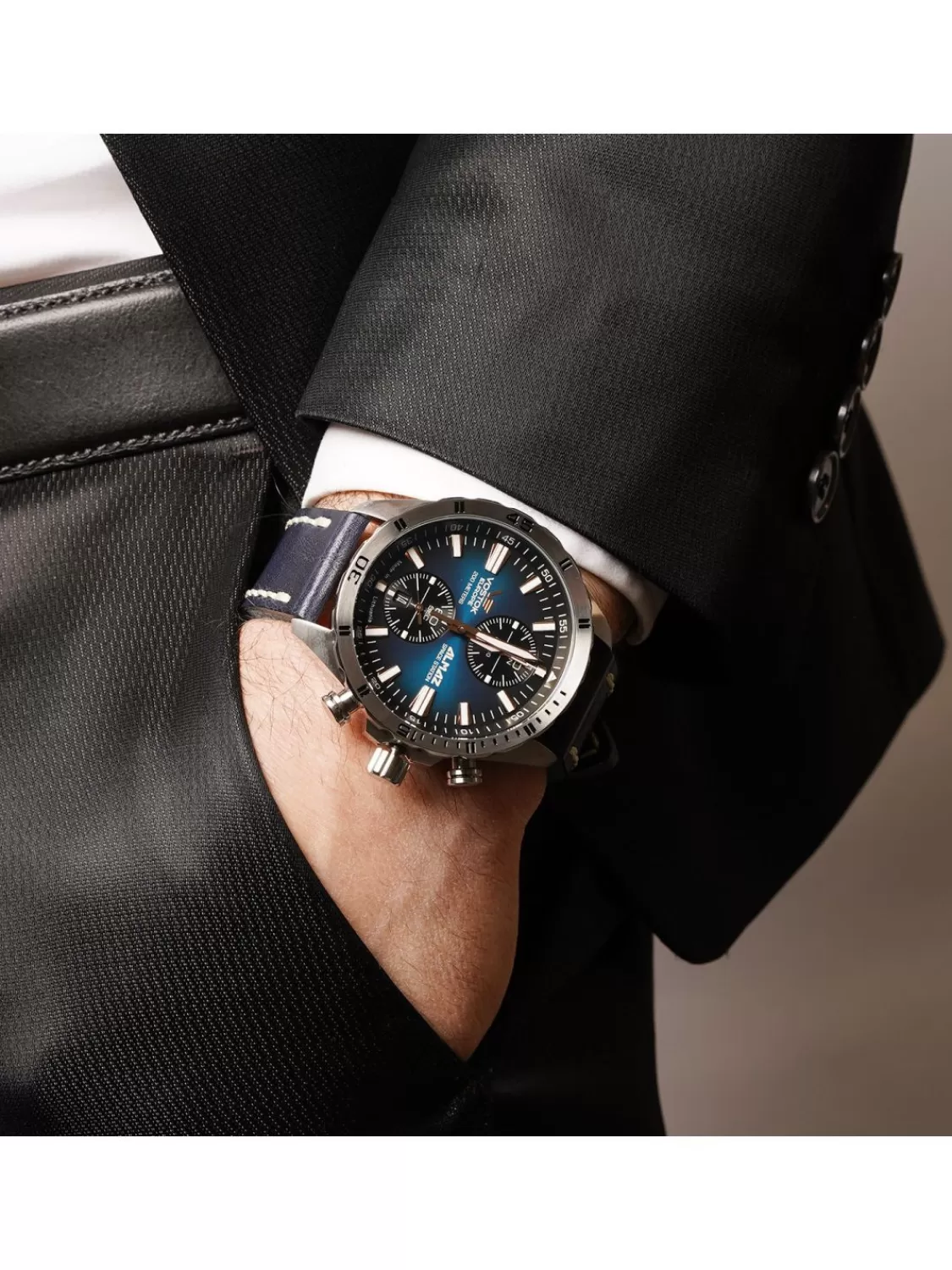 Vostok Europe Herrenuhr Chronograph Almaz Blau | Herrenuhren