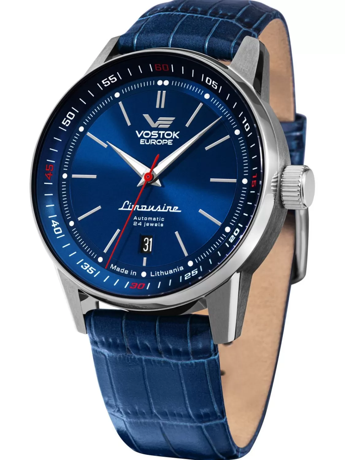 Vostok Europe Herrenuhr Gaz 14 Limousine Automatik Blau | Herrenuhren