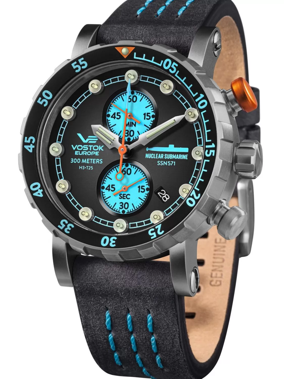 Vostok Europe Herrenuhr Titan Chronograph Ssn-571 Nuclear Submarine | Herrenuhren