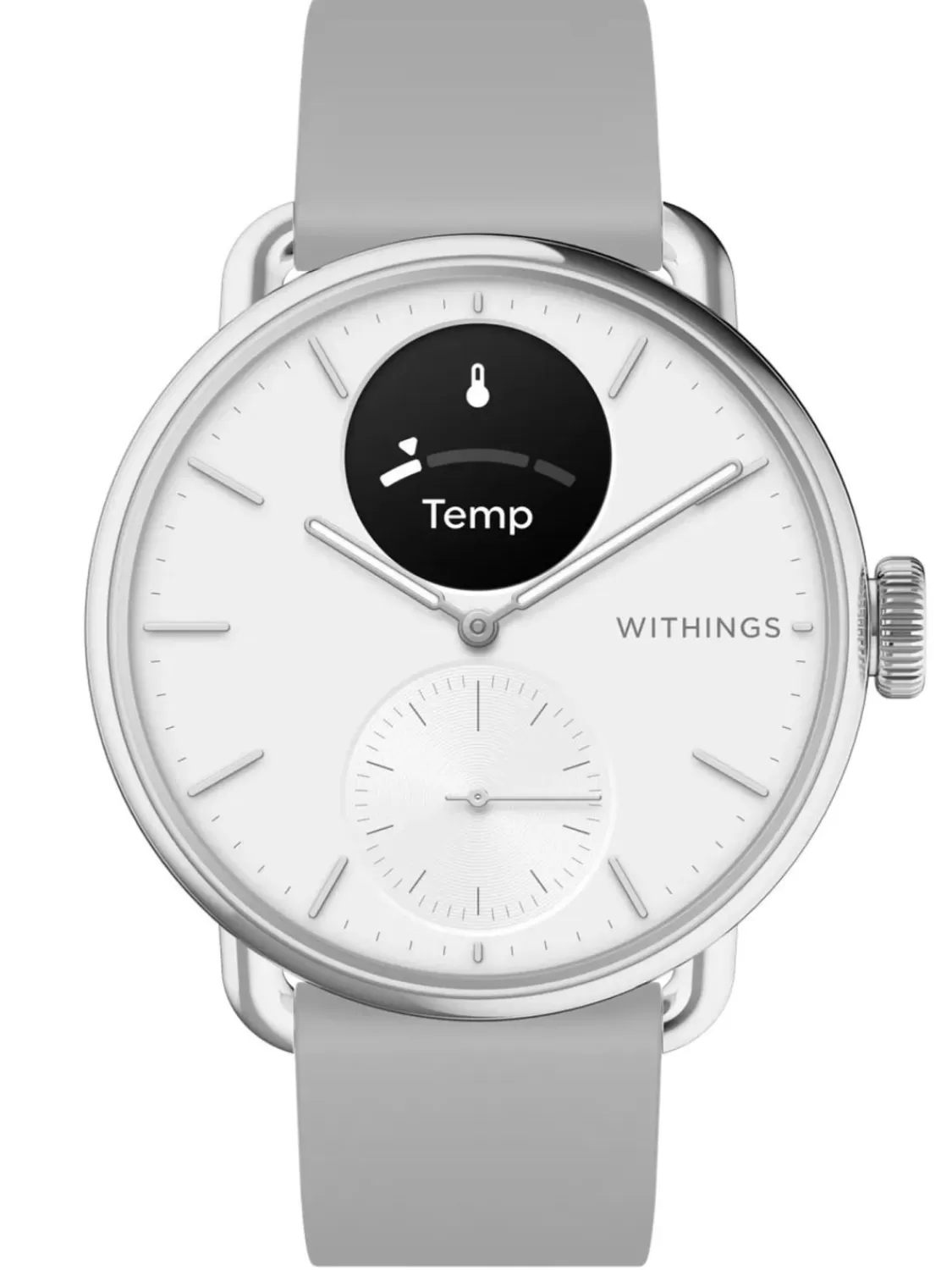 Withings Damen-Smartwatch Scanwatch 2 Grau 38 Mm | Damenuhren