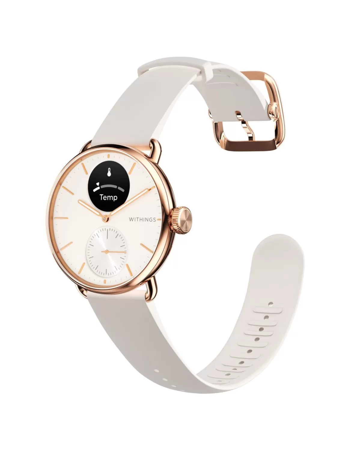 Withings Damen-Smartwatch Scanwatch 2 Rosegold/Sand 38 Mm | Damenuhren