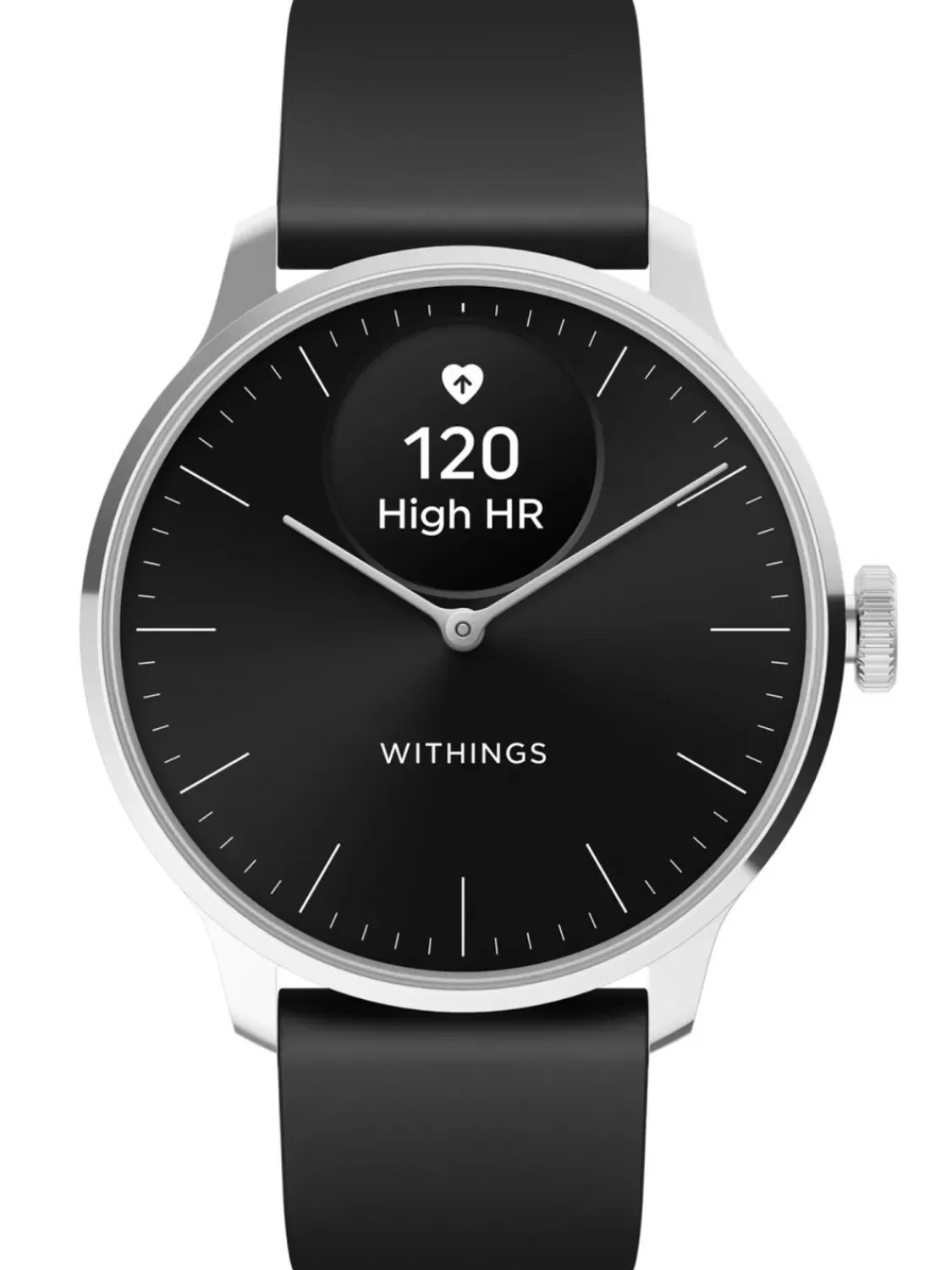 Withings Damenuhr Scanwatch Light Silberfarben/Schwarz | Damenuhren