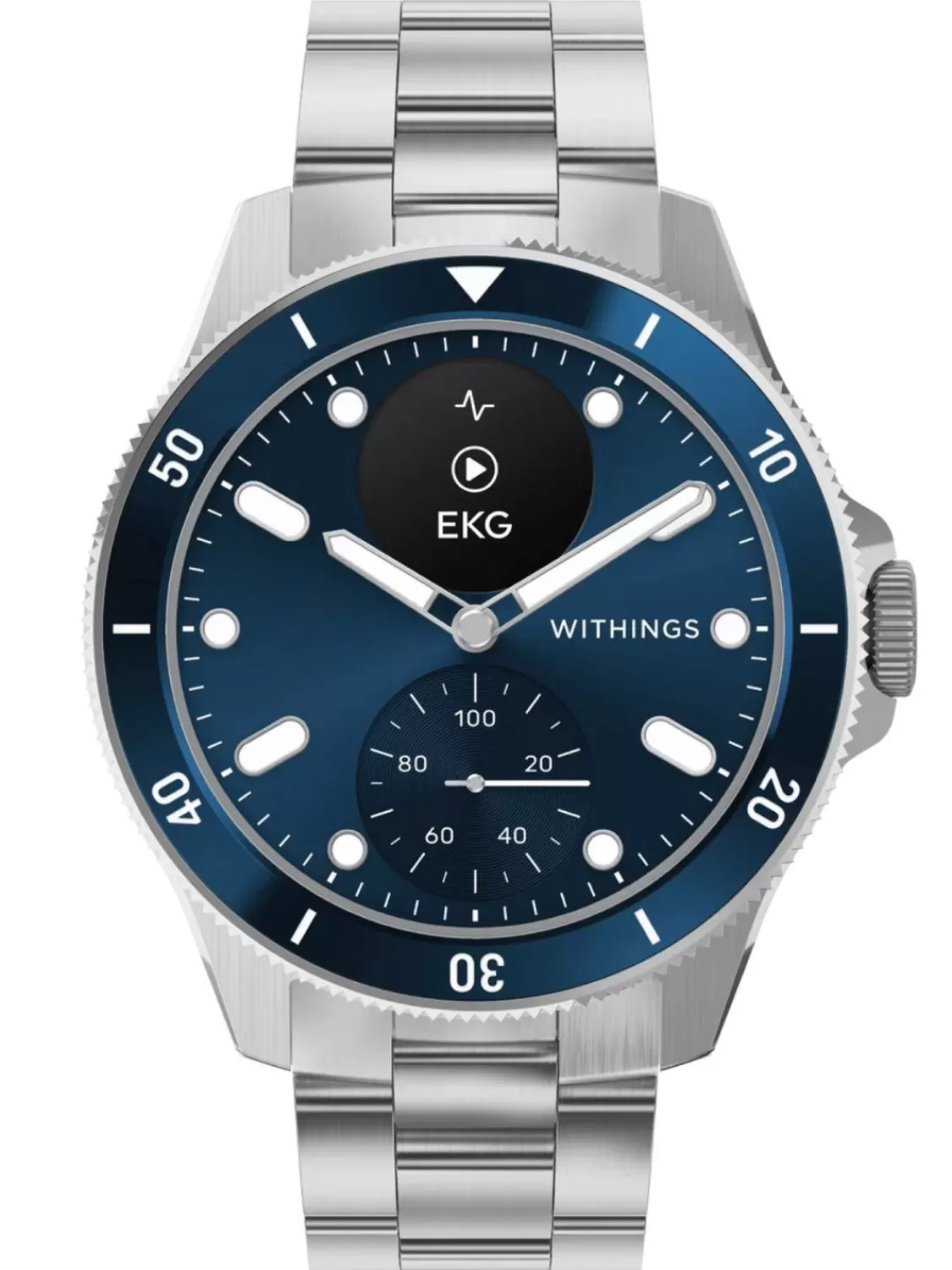 Withings Herren-Smartwatch Scanwatch Nova 42 Mm Blau | Herrenuhren