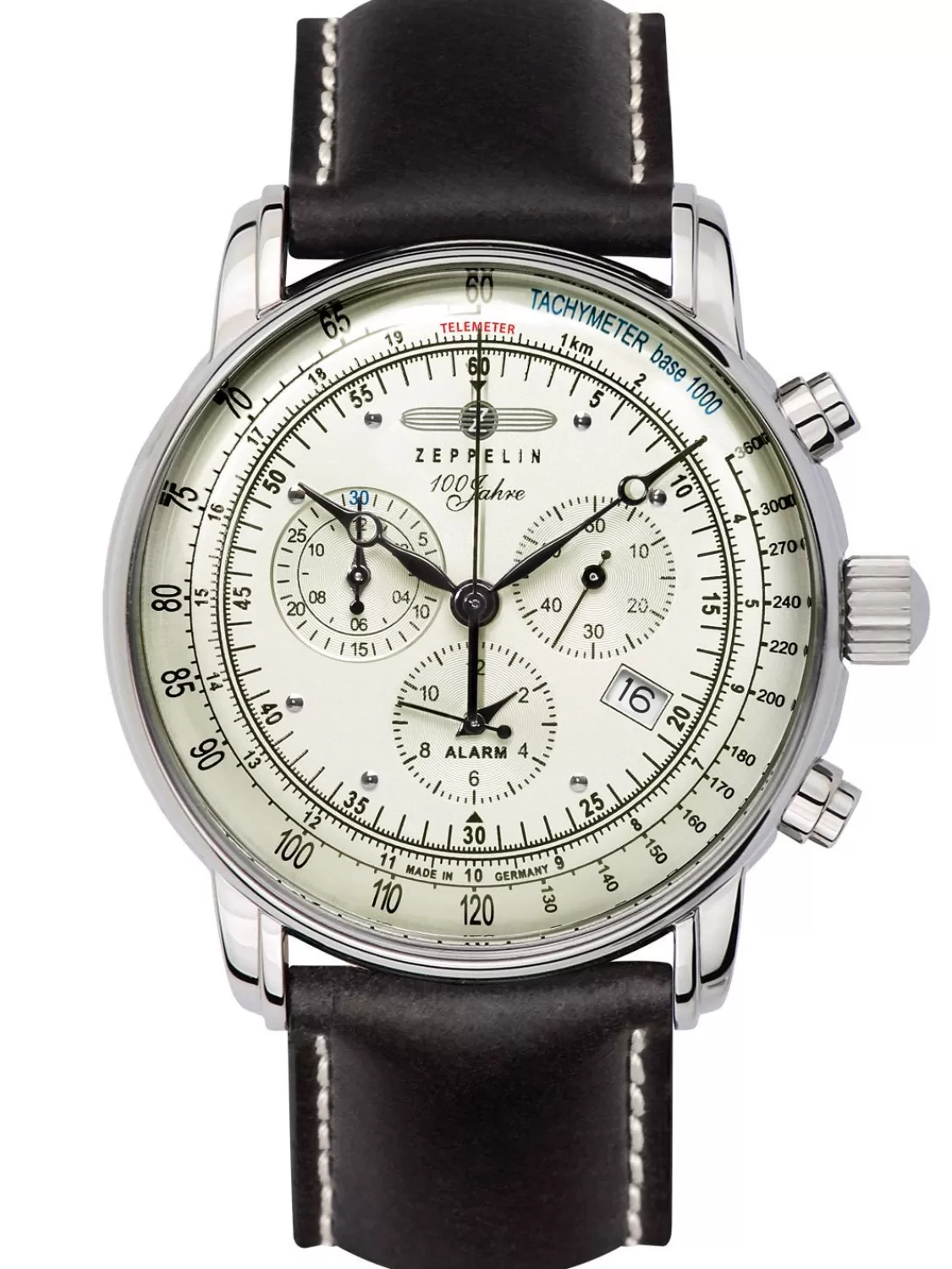 Zeppelin Alarm-Herrenchronograph 100 Jahre | Herrenuhren